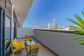 Modern Apartment with Burj Khalifa View in Dubai